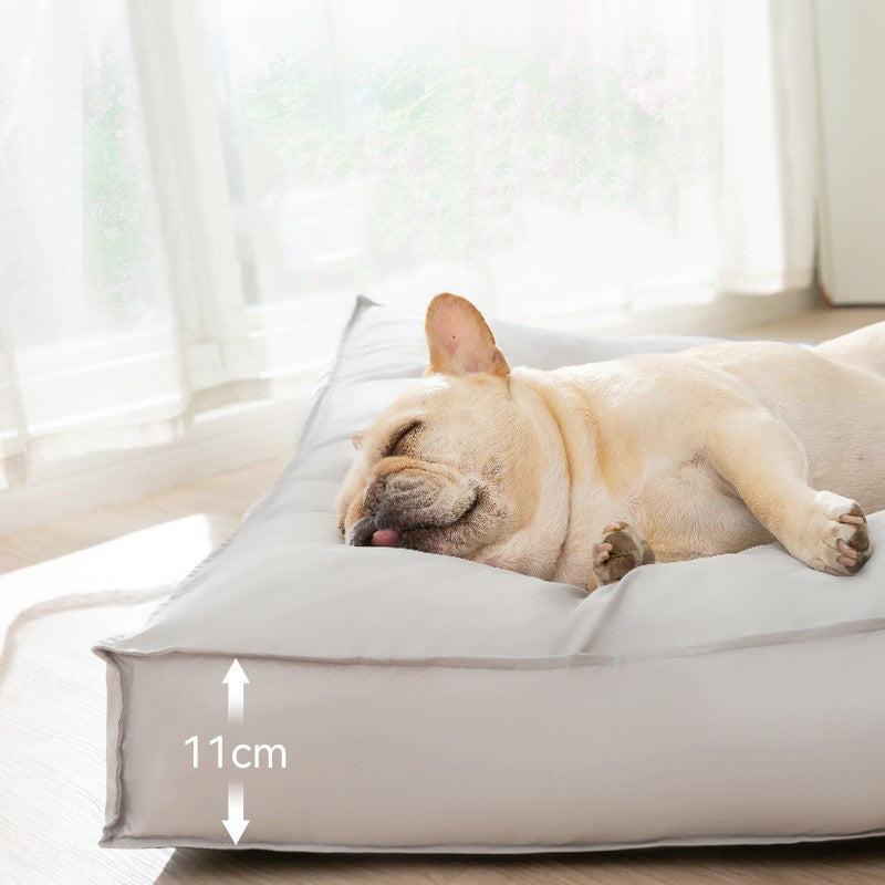 🐾 Pflegeleichtes Hundebett – Wasserfest, Abnehmbar & Ganzjährig Bequem