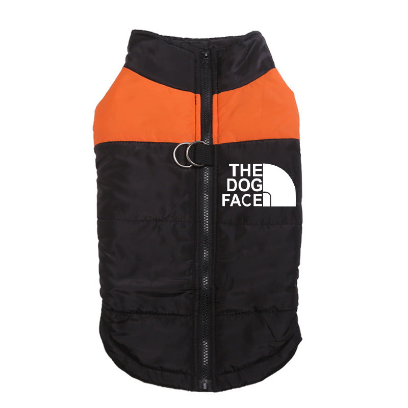 "The Dog Face" Winter Hundejacke – Warm, Stylisch, Kultig