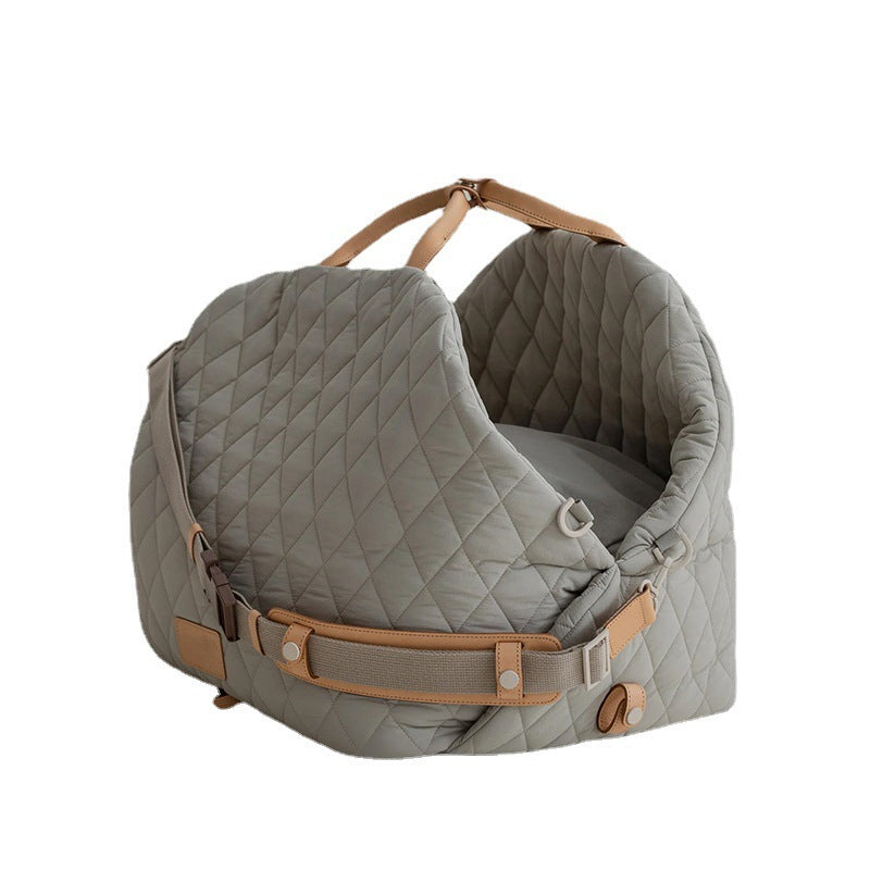 🐾Luxury 2-in-1 Tragetasche & Autositz!