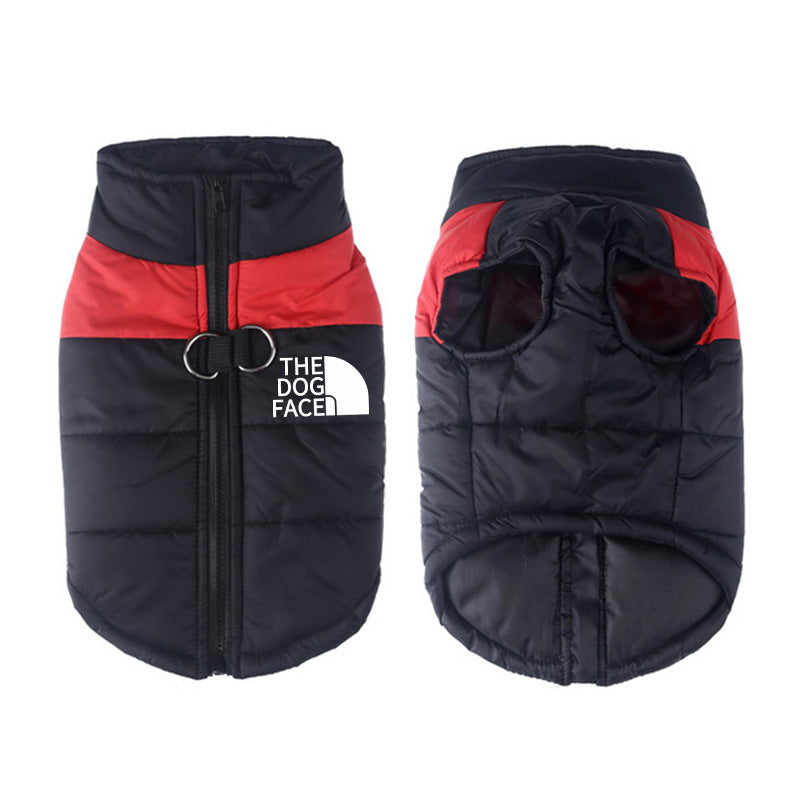 "The Dog Face" Winter Hundejacke – Warm, Stylisch, Kultig