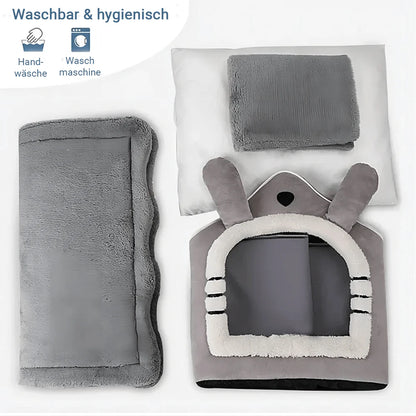 🐾Perfektes Kuschelnest für kleine Hunde & Katzen
