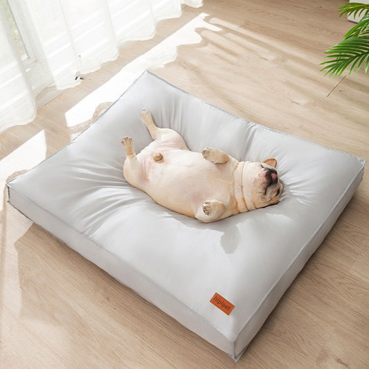 🐾 Pflegeleichtes Hundebett – Wasserfest, Abnehmbar & Ganzjährig Bequem