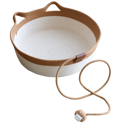 🐾 Rattan-Katzennest