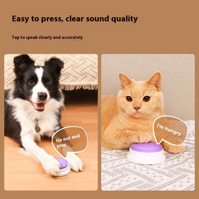 Pet Communication Button – Sprechknopf für Hunde & Katzen | Lernspielzeug