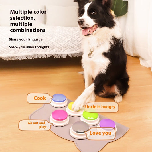 Pet Communication Button – Sprechknopf für Hunde & Katzen | Lernspielzeug