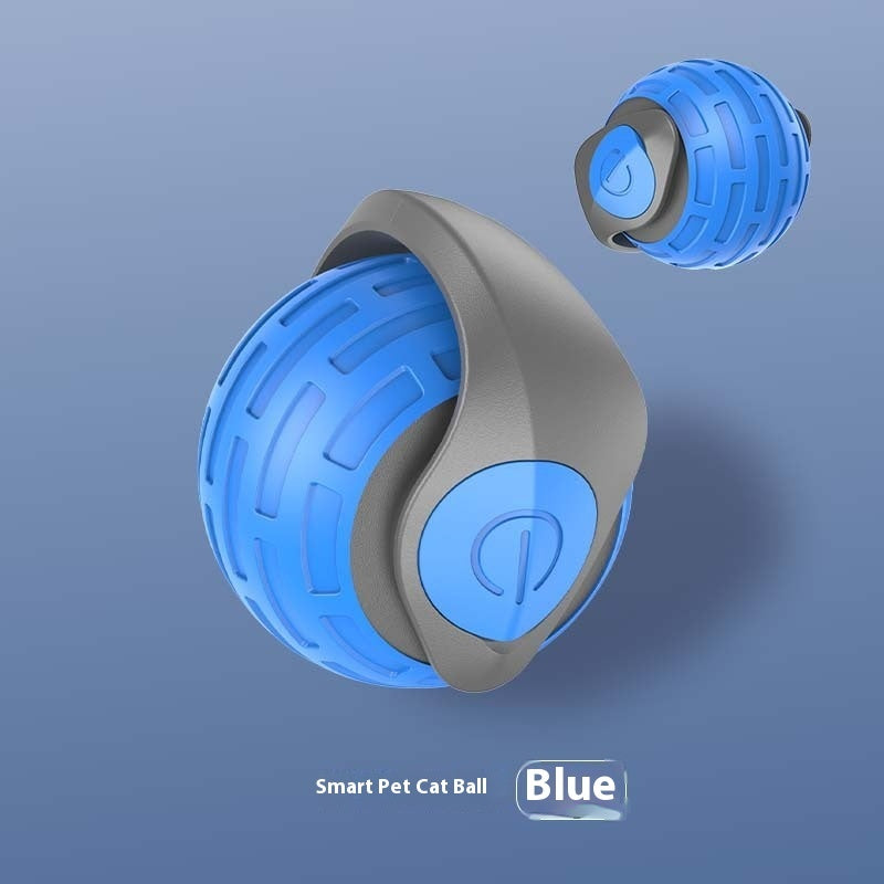 Interaktiver Auto-Rolling Katzenball – Smart USB Spielzeug für Katzen & Kätzchen